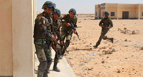 Enfrentamiento entre Policía y terroristas en Egipto