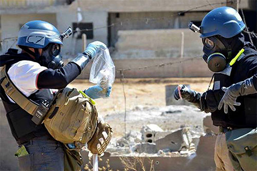 Siria tilda de falsedad el informe de la ONU sobre armas químicas
