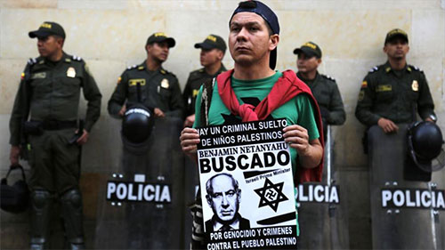 Colombianos repudian visita “non grata” de Netanyahu