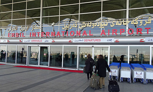 Iraq suspende vuelos internacionales de los aeropuertos del Kurdistán