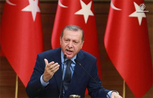 Erdogan acusa de 