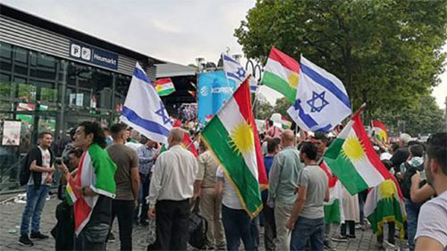 Manifestaciones en Mosul contra la división de Iraq y la injerencia sionista