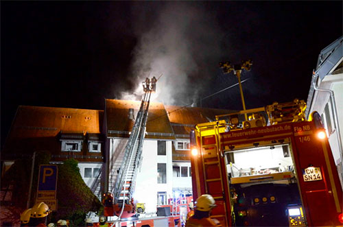 Dos muertos y nueve heridos en un incendio en el sur de Alemania