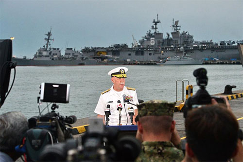 Dimite el comandante de la Flota del Pacífico de EEUU