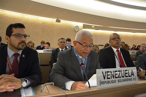 Caracas exige el cese de la agresión contra el país