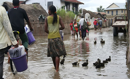 Más de 29 muertos por el tifón ‘Ava’ en Madagascar