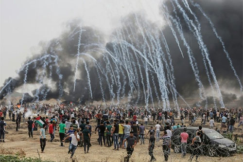 Los palestinos no tienen miedo, “solo se muere una vez”