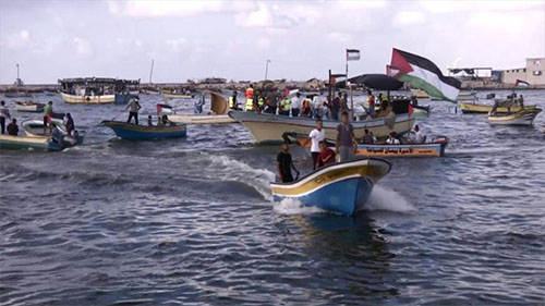La marina israelí abre fuego contra barcos palestinos en la costa de Gaza