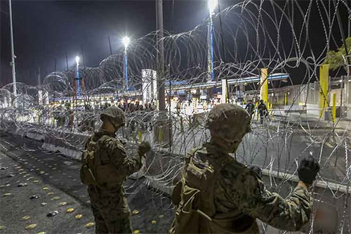 Estados Unidos cierra cruce en frontera con México