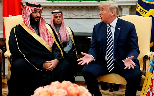 Estados Unidos descarta reunión de Trump con príncipe saudita en Argentina