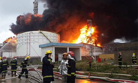 Más de ocho muertos por una explosión de gas en China