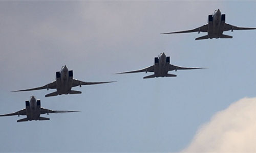 Aviones rusos y sirios bombardean posiciones de los terroristas en Idlib