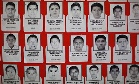 Amnistía Internacional pide justicia en caso de 43 normalistas