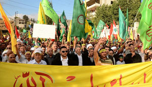 Continúan las manifestaciones convocadas por Hezbolá en Líbano