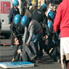 Miles de italianos ocupan las calles de Roma