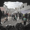 En el sexto día de la agresión continúa el bombardeo contra Gaza