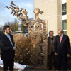 Irán devela monumento dedicado a víctimas de armas químicas en La Haya