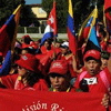 Los venezolanos en Cuba realizan una marcha en apoyo a Chávez