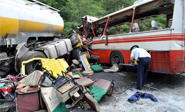 Accidente de tráfico cerca de Moscú causa la muerte de 14 personas