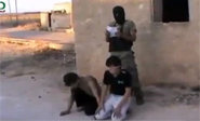 Terroristas ejecutan a dos niños en Alepo, Siria