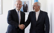 Zarif y Hague se reúnen en Nueva York