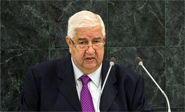 Al-Mualem: Siria acepta salida política