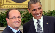 Durante una rueda de prensa con su homólogo Hollande