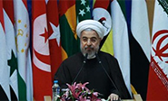 Rohani reclama unión en la inauguración de la Cumbre Parlamentaria
