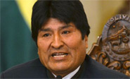 Morales destaca avances económicos en Bolivia