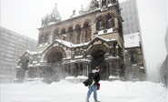 Estado de emergencia por fuertes nevadas en EEUU