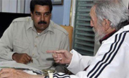 Maduro se encuentra con Fidel castro en Cuba