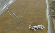 El avión surcoreano que se despistó en aeropuerto de Hiroshima