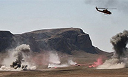 Irán experimenta nuevas armas durante una maniobra