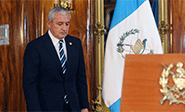 Guatemala retira la inmunidad a su presidente