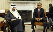 El rey saudí se reúne con Obama en la Casa Blanca