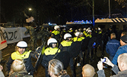 Violenta protesta en Holanda contra la acogida de refugiados