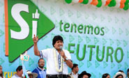 Activistas se suman a campa&ntilde;a por el S&iacute; a Morales