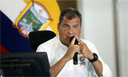 El presidente ecuatoriano rechaza acciones contra Lula da Silva