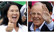 Fujimori se impone en Per&uacute;, con Kuczynski en segundo lugar
