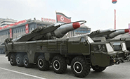 Corea del Norte despleg&oacute; un potente misil de medio alcance