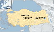 Al menos nueve heridos por un coche bomba en el este de Turqu&iacute;a