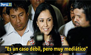 Es un caso d&eacute;bil, pero muy medi&aacute;tico