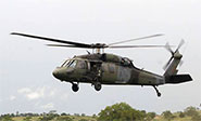Helic&oacute;ptero militar colombiano siniestrado en Caldas 