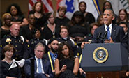 Obama llama desde Dallas a la reconciliaci&oacute;n nacional