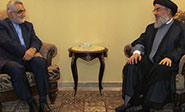 El l&iacute;der de Hezbol&aacute; mantiene un encuentro privado con Alaeddin Boroujerdi