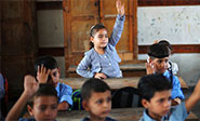 Los palestinos inician el nuevo a&ntilde;o escolar sin libros