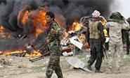 Decenas de m&aacute;rtires y heridos en una serie de explosiones en Tikrit