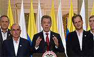 Santos designa delegados para di&aacute;logo con promotores del &ldquo;No&rdquo;