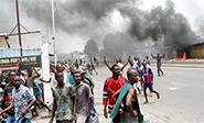 Cientos de j&oacute;venes se concentran en las calles de Kinshasa