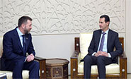 Al Assad: La situaci&oacute;n en Siria va por el camino que Damasco y Mosc&uacute; quieren